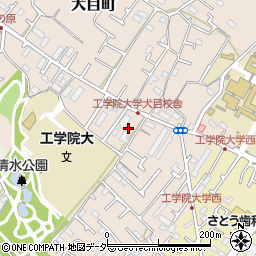 東京都八王子市犬目町167周辺の地図
