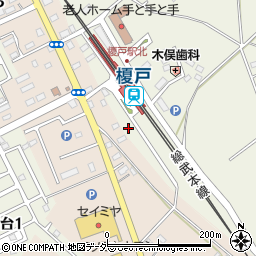 スペースＥＣＯ榎戸駅前駐車場周辺の地図