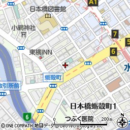 東京都中央区日本橋蛎殻町1丁目15-12周辺の地図