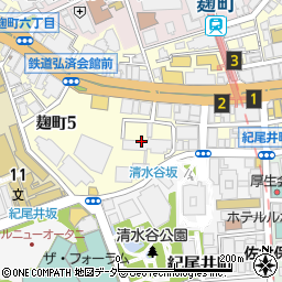 東京都千代田区麹町4丁目7周辺の地図