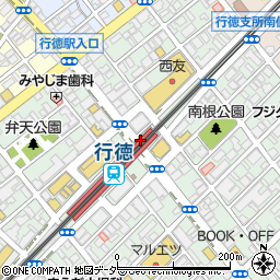 カレーハウスＣｏＣｏ壱番屋東京メトロ行徳駅前店周辺の地図