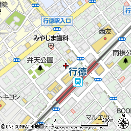 ドトールコーヒーショップ行徳駅前店周辺の地図