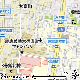 東京都新宿区信濃町9周辺の地図