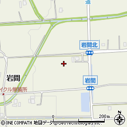 長野県飯島町（上伊那郡）岩間周辺の地図