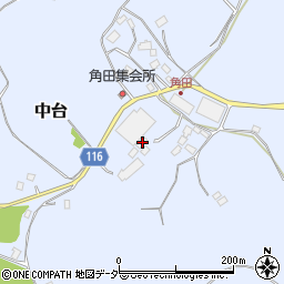 千葉県山武郡横芝光町中台445-2周辺の地図