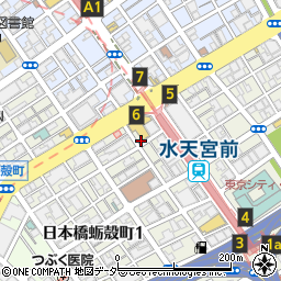 東京都中央区日本橋蛎殻町1丁目39-11周辺の地図