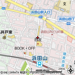 メガネスーパー　浜田山店周辺の地図