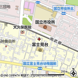 東京都国立市谷保7211-7周辺の地図