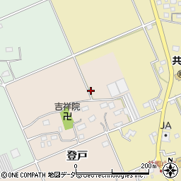 千葉県匝瑳市登戸周辺の地図