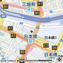 あやメンタル日本橋クリニック周辺の地図
