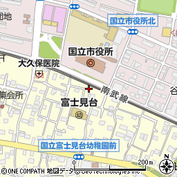東京都国立市谷保7245周辺の地図