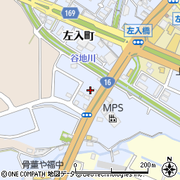 東京都八王子市左入町964周辺の地図