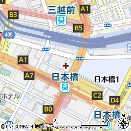 日本前 にぎやかにぎり 一周辺の地図