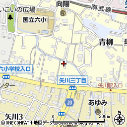 東京都国立市谷保6779周辺の地図