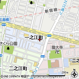 東京都江戸川区一之江町2998周辺の地図
