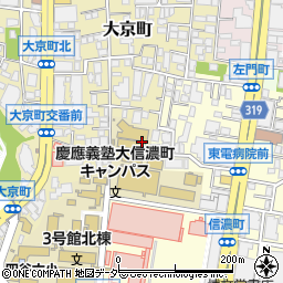 東京都新宿区信濃町6周辺の地図