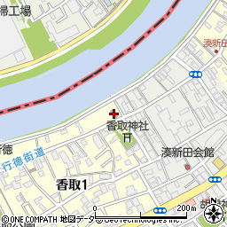 行徳警察署香取交番周辺の地図