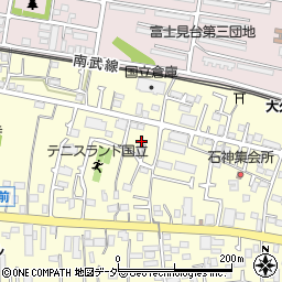 東京都国立市谷保7029-4周辺の地図