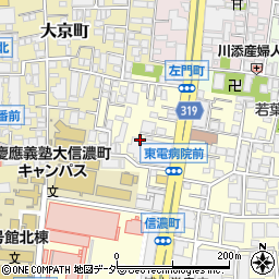 東京都新宿区信濃町7周辺の地図