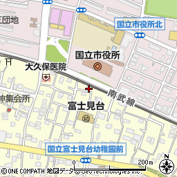 東京都国立市谷保7211-3周辺の地図