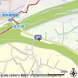 山梨県甲州市勝沼町山21周辺の地図