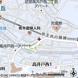 東京都杉並区高井戸西1丁目34-10周辺の地図
