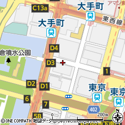 丸の内１丁目パーキングメーター１周辺の地図