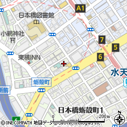 コインパーク日本橋蛎殻町１丁目第３駐車場周辺の地図