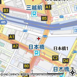 株式会社百五銀行　東京営業部周辺の地図