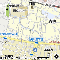 東京都国立市谷保6778周辺の地図