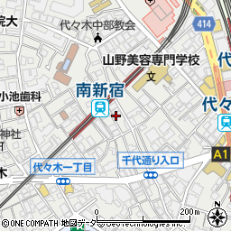アサヒサンクリーン在宅介護センター渋谷周辺の地図