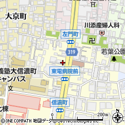 三井住友銀行信濃町 ＡＴＭ周辺の地図