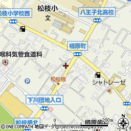 東京都八王子市楢原町1496周辺の地図