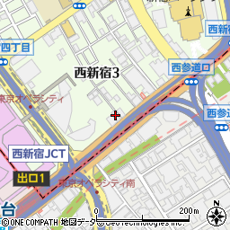 セブンイレブン西新宿３丁目店周辺の地図