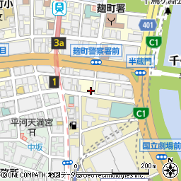 東京都千代田区麹町1丁目5-2周辺の地図