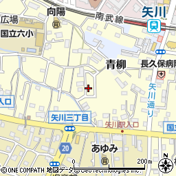 東京都国立市谷保6798周辺の地図
