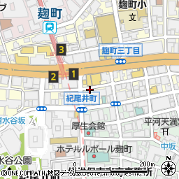 めしと酒 みなと食堂 麹町店周辺の地図