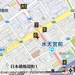 東京都中央区日本橋蛎殻町1丁目39周辺の地図