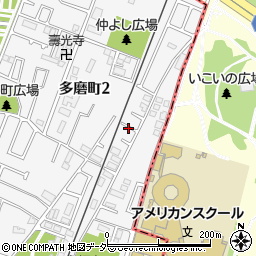 東京都府中市多磨町2丁目51の地図 住所一覧検索 地図マピオン