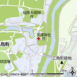 花島観音堂周辺の地図