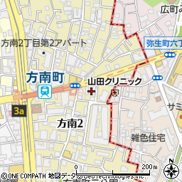 松屋方南町駅前店周辺の地図