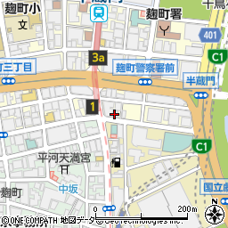 香港酒家 桂園 半蔵門店周辺の地図
