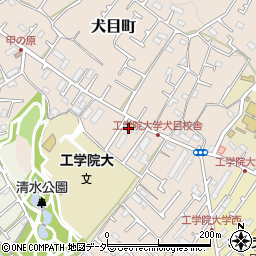 東京都八王子市犬目町164周辺の地図