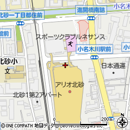 台北厨房 アリオ北砂店周辺の地図