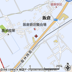 飯島自動車整備工場周辺の地図