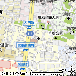 東京都新宿区信濃町17周辺の地図