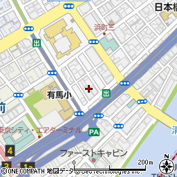 東京都中央区日本橋浜町3丁目8周辺の地図