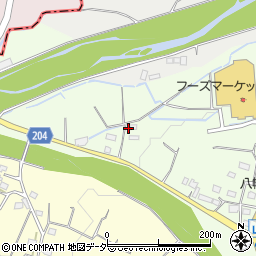 山梨県甲州市勝沼町山140周辺の地図