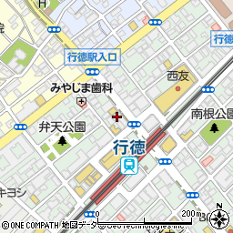 みずほ銀行行徳支店周辺の地図