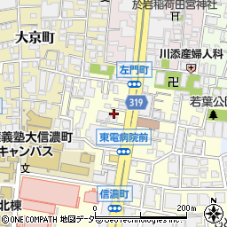 東京都新宿区信濃町10周辺の地図